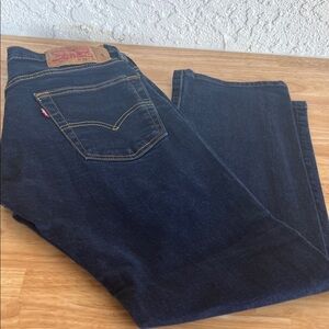 Levi's Men's Deep Indigo Straight Jeans